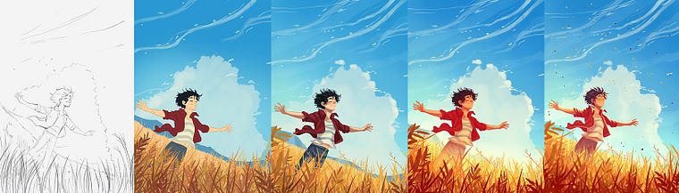 Digital Illustration for Expressive Characters