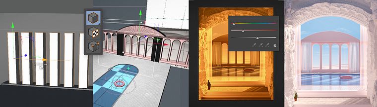 3D Illustration: Surreal Spaces with Cinema 4D