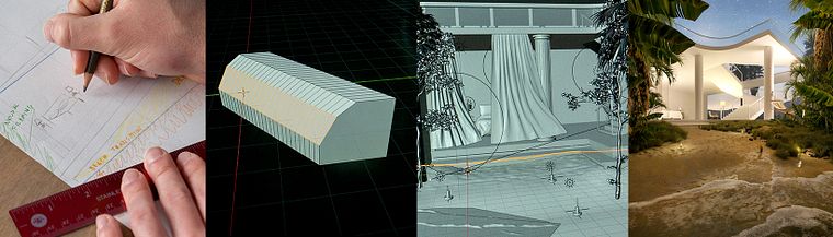 Merender Adegan 3D Fotorealistis di Blender