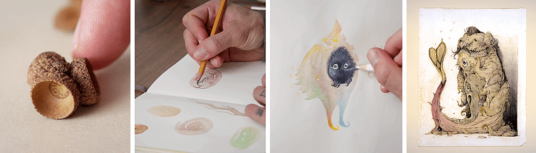 Fantastisches Natur-Skizzenbuch: Kreaturen aus einer anderen Welt