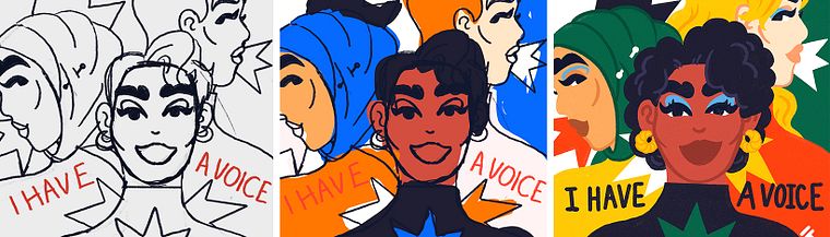 Digitale illustratie: vind je eigen stem via de kunst