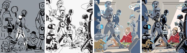 Visual Storytelling for Compelling Illustrations