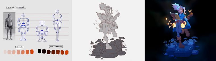 Illustrating Imaginary Cartoon Characters