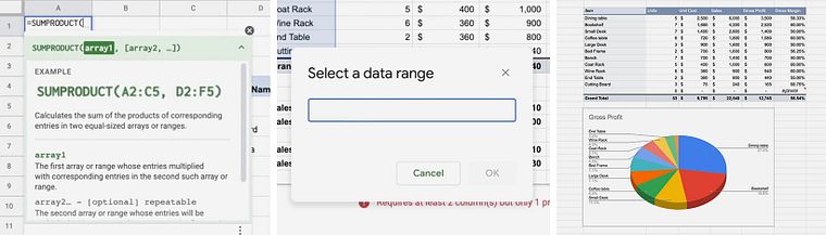Google Sheets for Creative Projects and Small Business