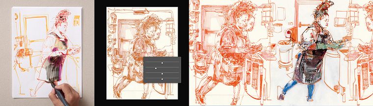 Expressive Gesture Drawing and Portraiture