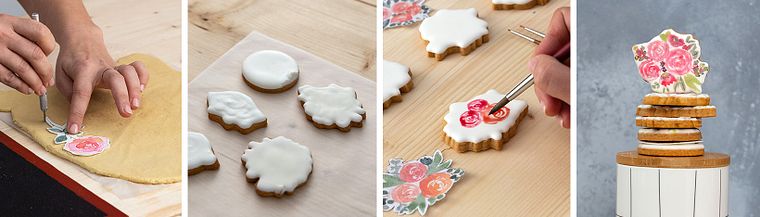 Culinary Art: Watercolor Techniques for Illustrated Biscuits