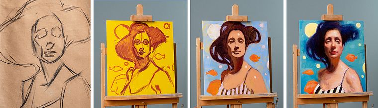 Oil Painting: Explore Creative Portraiture