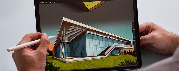 Artistic Architectural Sketching with Procreate