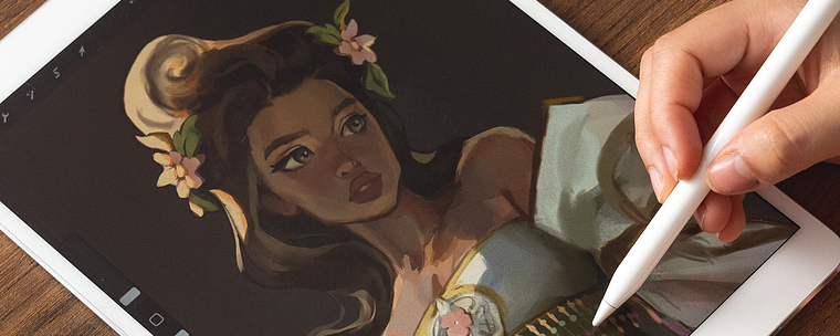 Illustrazione stilizzata di personaggi: dal riferimento al disegno