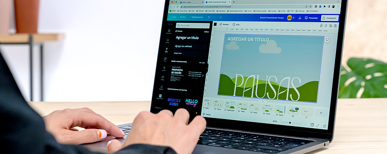 Diseño de presentaciones en Canva