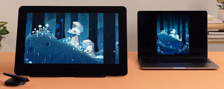 Conceptual illustrations using color and symbolism