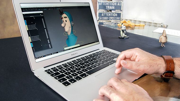 Rigging: artikulasi wajah karakter 3D