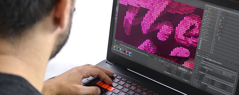 Lettering 3D con Cinema 4D y Redshift