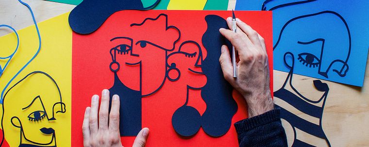 Papercut: ilustrowanie warstwami papieru