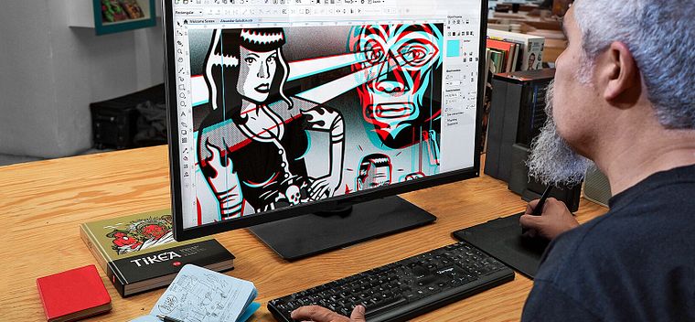 Illustrated Rock Posters