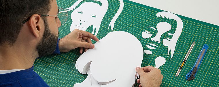 3D Portraits with Paper Layers
