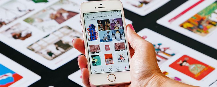 Creating an Illustration Portfolio on Instagram