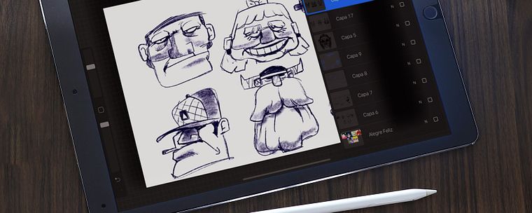 Projektowanie postaci dla brandingu w Procreate