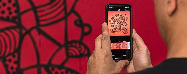 Schöpfung von kreativen Inhalten für Instagram