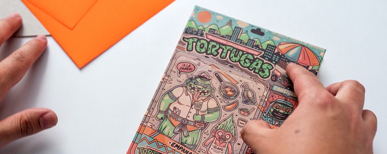 Ilustracje z osobistym stemplem dla produktów