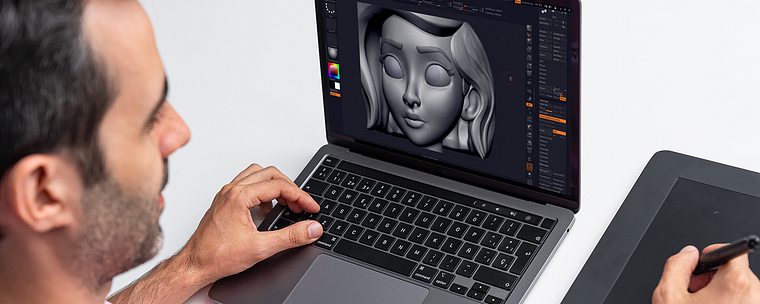 3D Cartoon Characters: Model with ZBrush from Scratch