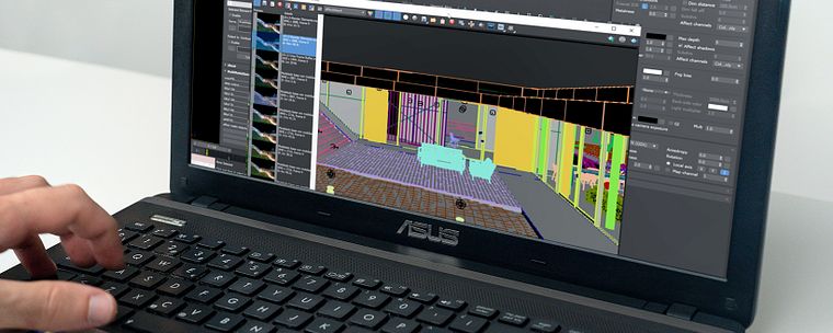 Exterior Architectural Rendering with V-Ray