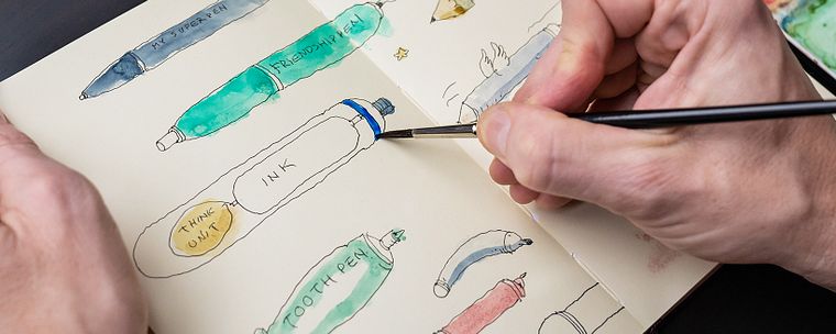 Die Sketching Kunst: Transformiere Skizzen in Kunst