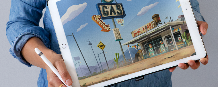 Digital Background Painting for Animation