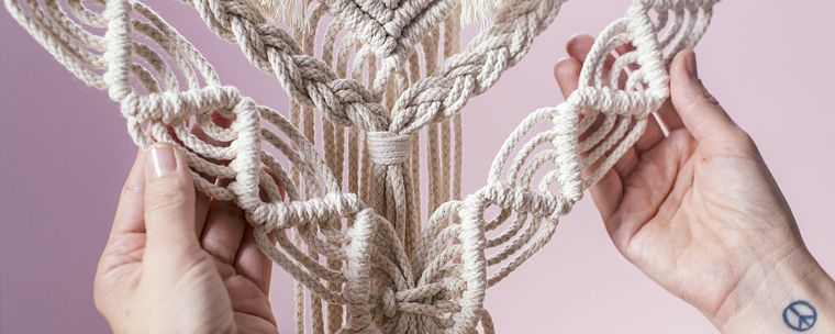 Introducción al tapiz de macramé