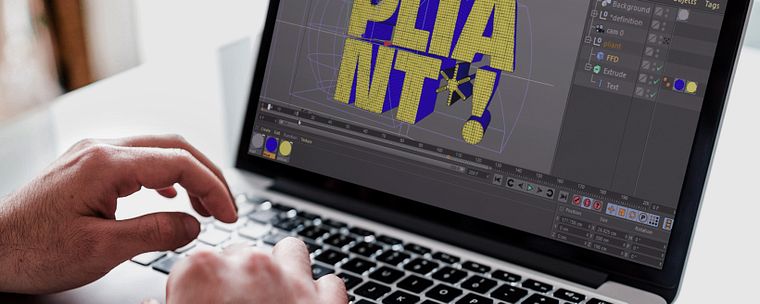 Fortgeschrittene Animation für typografische Kompositionen