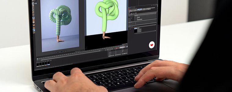 Abstrakte Kunst in 3-D