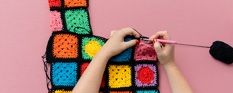 Granny square de crochê: crie sua própria malha