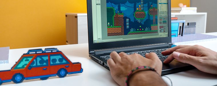 Criação de cenários pixel art para videogames