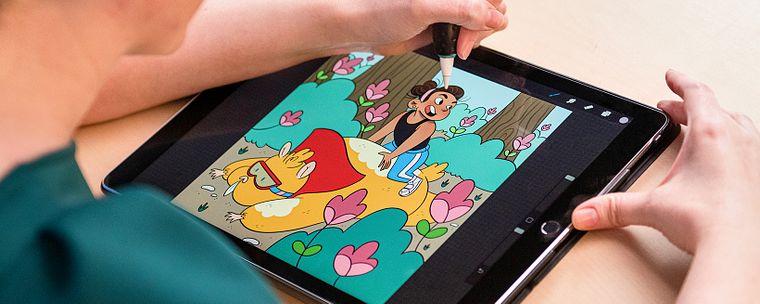 Creating Characters for Children's Stories with Procreate