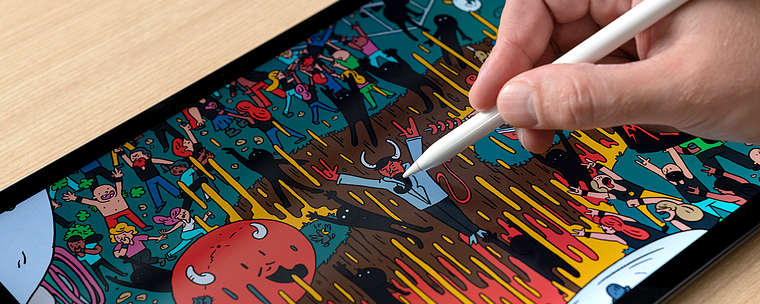Illustrazioni in stile cerca e trova con Procreate