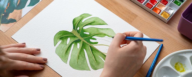 Botanical Watercolor for Patterns