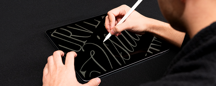 Animiertes Lettering für Werbung mit Procreate