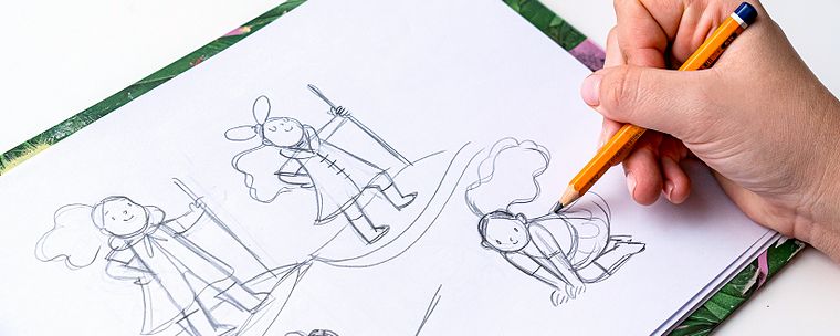 Storie infantili illustrate: personaggi e scenari
