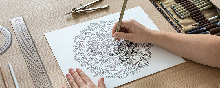 The Art of Mandala Drawing: Create Geometric Patterns