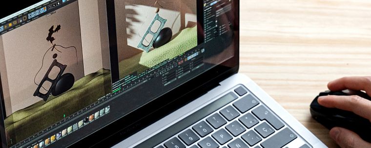 3D'de Natürmort Kompozisyon