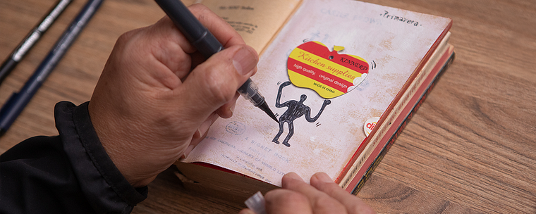 Playful Illustration Techniques for a Visual Diary