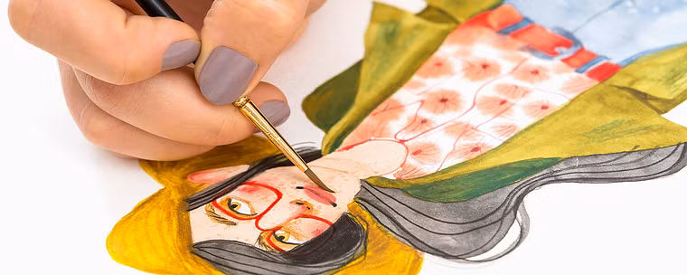 Illustration and Character Development with Watercolor