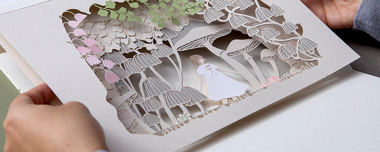 Paper Cutting: Create Paper Scenes with Depth