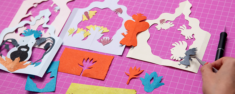 Paper Cutting Illustration: Create Extraordinary Books