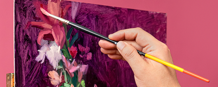 Técnicas de pintura al óleo: naturaleza muerta sobre papel