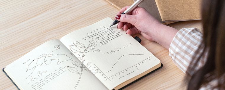 Introduction to Illustrated Bullet Journaling