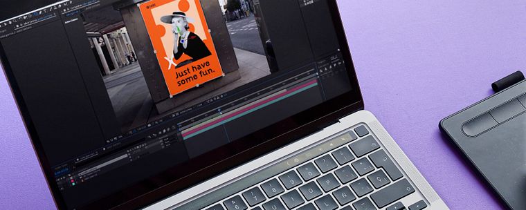 Portfolio Animation with After Effects