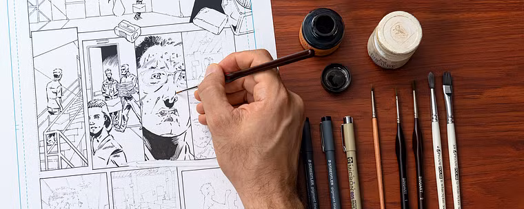 Narrativa visual para cómics: ilustra tu universo