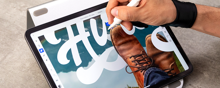 Lettering com Illustrator para iPad