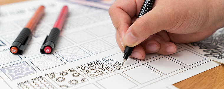 Desenho criativo e lettering manual para iniciantes